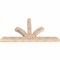 Ekena Millwork Richland Smooth Timber Gable Bracket, Douglas Fir, 84"W x 45"H x 5 1/2"D x 5 1/2"F, 13/12 Pitch GBW084X45X0606RIC00SDF - alternate 5